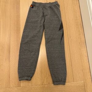 Aviator Nation Grey Bolt Jogger Sweatpant size XS